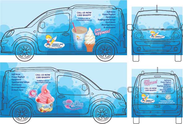 Vehicle wraps @ Ziggiz Print & Sign Centre