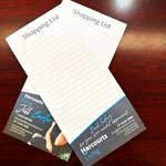 Notepads DL Pad Glued Book of 50 Harcourts