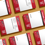 Postcards - a5 flyer double sided for GT Blinds and Awnings to improve customer feedback and Google Reviews