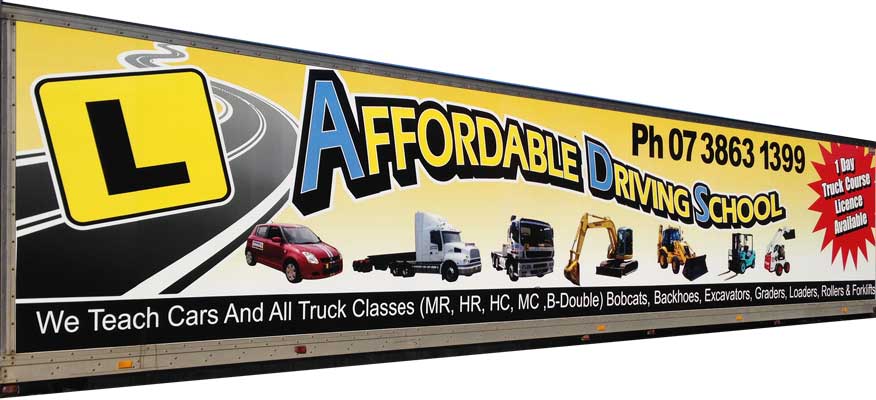 Trailer Signage by Ziggi's Print & Sign Centre