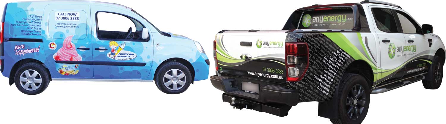 Vehicle branding by Ziggi's Print & Sign Centre