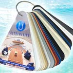 Swing Tags Fabtex Custom Shape Diecut Ultramarine