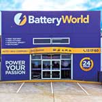 Battery World - Brand update and signage refresh