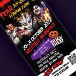 Fearaphobia DL Flyer 2023 - graphic design by Ziggis Print & Signs