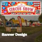 Original Artwork - Banner design for The Harrington Circus Show