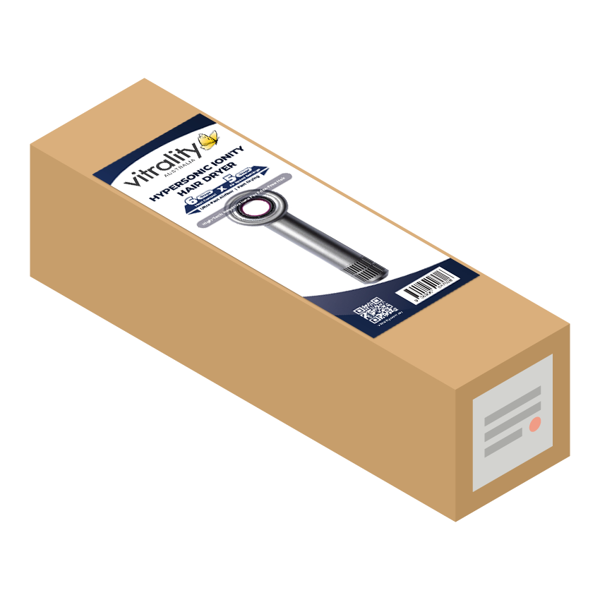 Product Packaging Box Sticker Vitrality Beauty Product Packaging by Ziggi's Print & Signs Loganholme
